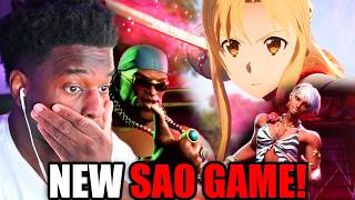 Infer Reacts: NEW SAO GAME &amp; SF6 OUTFIT 4 FOR DEEJAY &amp; ELENA