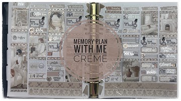 Memory Plan With Me | Crème (Caress Press)