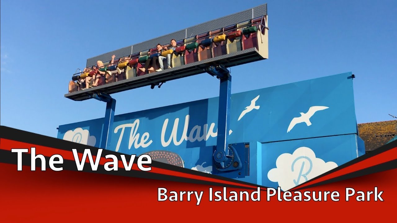 Barry Beach Rides The Wave - Barry Island Pleasure Park - YouTube