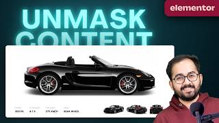 Unmask Content On Scroll - Elementor