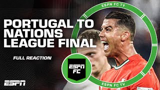 FULL REACTION: Ronaldo plays 'SHARP' in Portugal's Nations League Semis win over Germany 👀 | ESPN FC