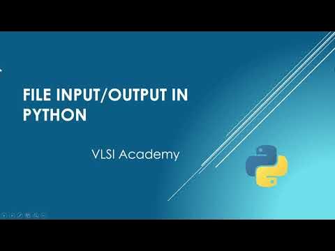 lec 8 | file input output in python | learn under 5 minutes | python ...