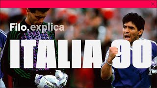 ITALIA '90: Argentina vs Alemania ¿El PEOR de los MUNDIALES? | Filo.explica