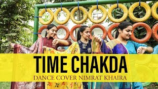 TIME CHAKDA || DANCE COVER || NIMRAT KHAIRA| DESI CREW | CRUSH ON BHANGRA 2020