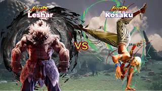 SF6 ▰ Leshar (Akuma) vs Kosaku (Elena) ▰ High Level Ranked Matches