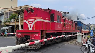 [3001] D13E-709 kéo tàu H4502 đi Dĩ An | 13:36 - 16.04.2026