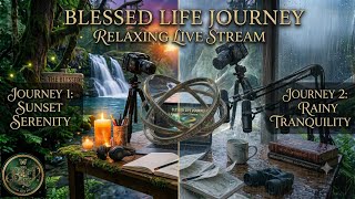 Forest Rain + Relax - Peace + Reflection + Spoken`Motivational Quotes to screenshot 3