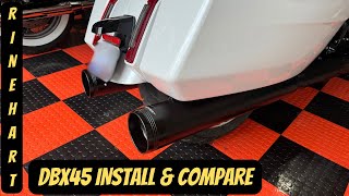 BEST Slip On Mufflers  Rinehart DBX45 Install & Compare