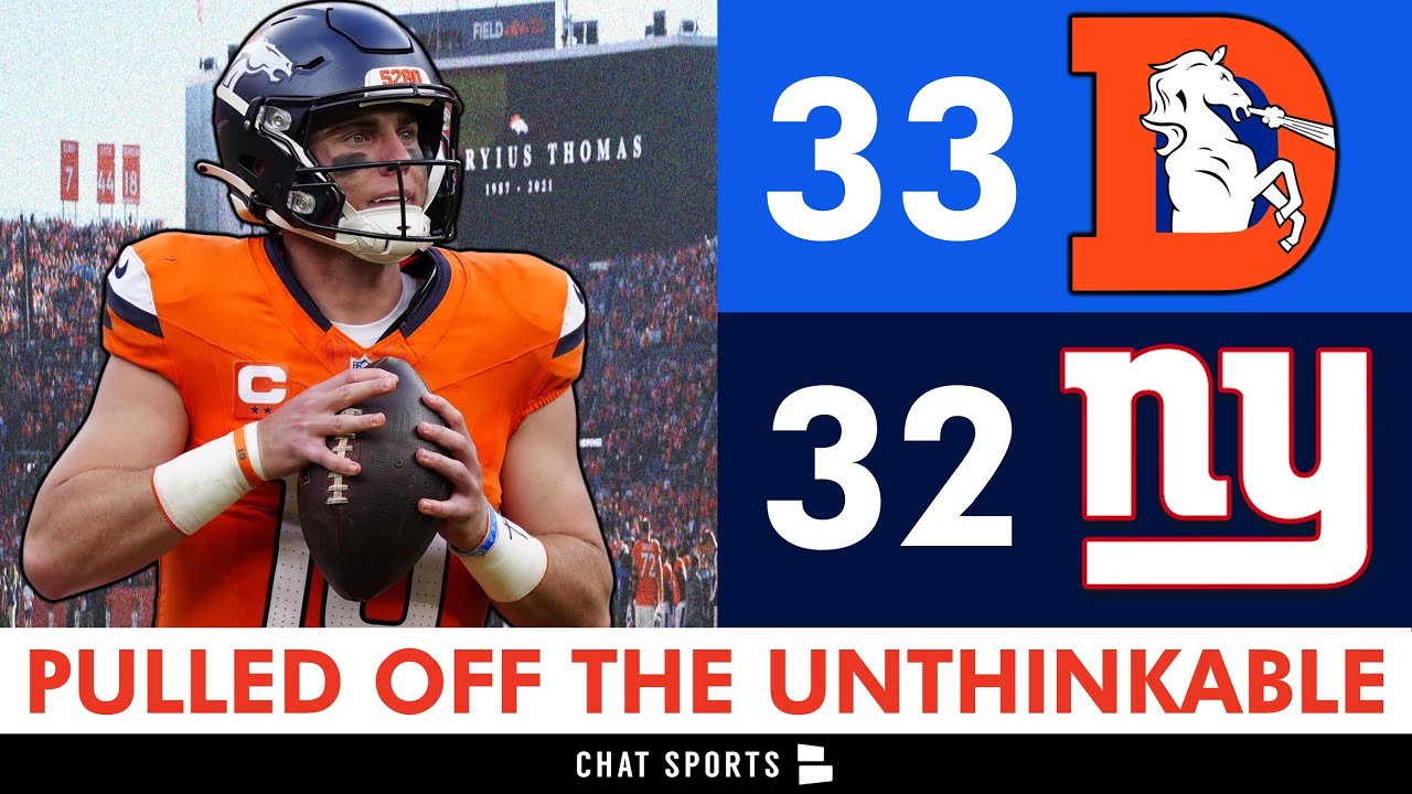 MILE HIGH MAGIC ✨Denver Broncos News After IMPOSSIBLE Win Over Giants in NFL Week 7