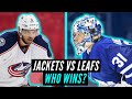 Leafs vs Blue Jackets Predictions || NHL Play in Series Predictions 2020 || Who Will Win?