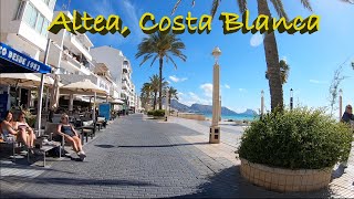 Altea, Costa Blanca, Spain. Wednesday Morning Walking Tour Featuring the New Promenade Area 🇪🇸