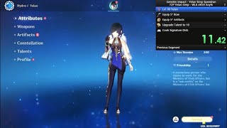 🏆[WORLD RECORD] F2P Yelan Simp Speedrun Any% by Hino Aoi 231 views 1 year ago 1 minute