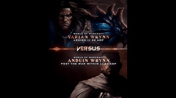 Varian Wrynn vs Anduin Wrynn (Remake) || Ghost - Mary On A Cross (slowed+reverb) || #edit #shorts