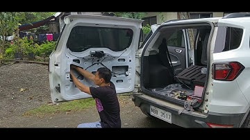 Ford Ecosport Users... How to repair Tailgate Door Lock problem
