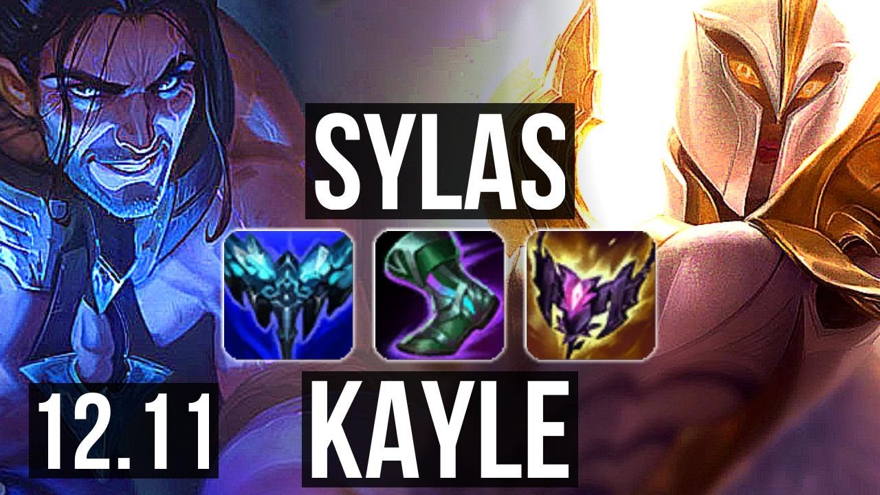 SYLAS vs KAYLE (MID) | 67% winrate, 6 solo kills | EUW Diamond | 12.11
