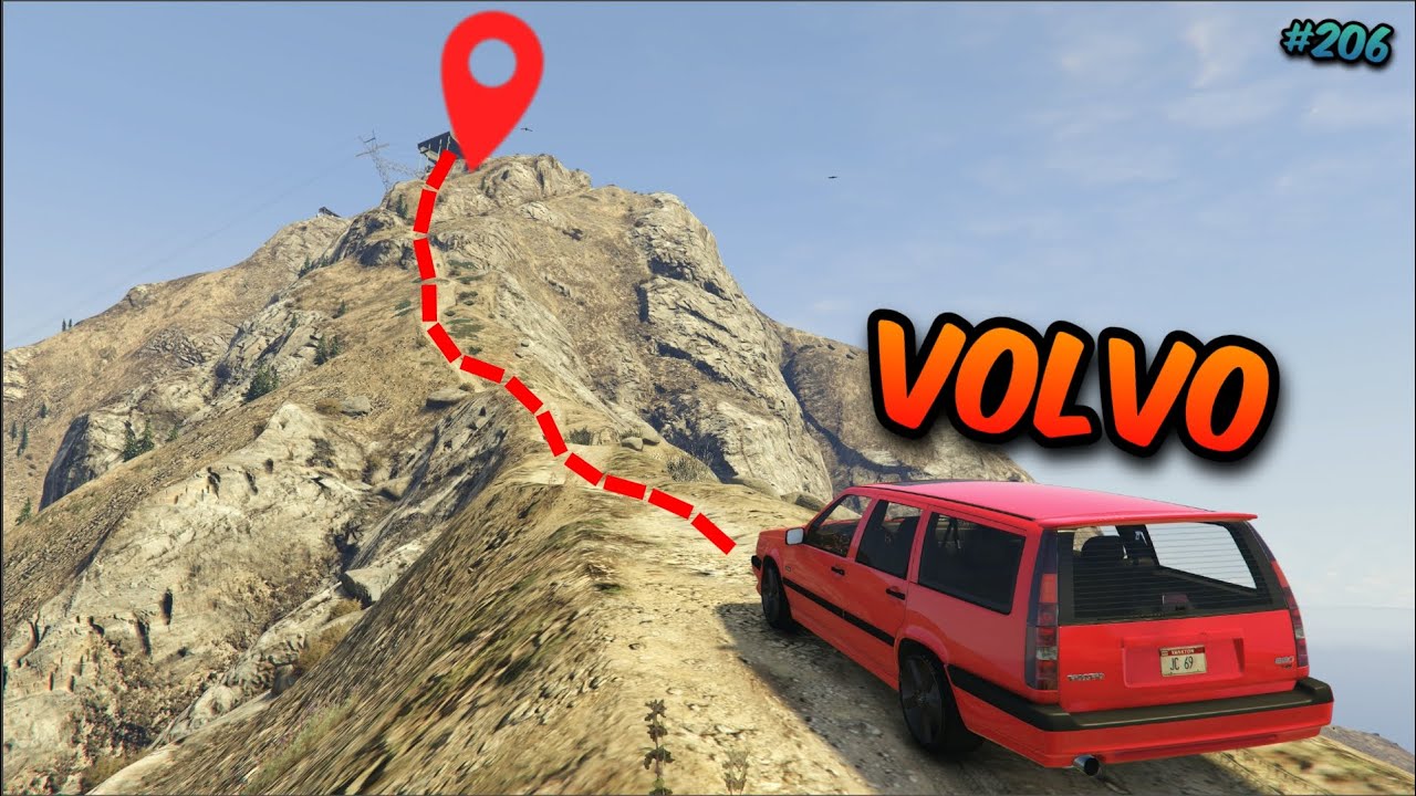 SUBÍ el MONTE CHILLIAD con un VOLVO 850R 