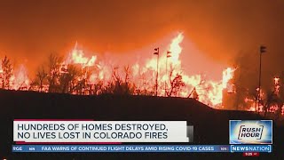 Hundreds of homes destroyed in Colorado fire | Rush Hour