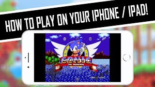 HOW TO PLAY Sonic the Hedgehog (Genesis) on iPhone, iPad, iPod, iOS | [Setup Tutorial & Settings] screenshot 5