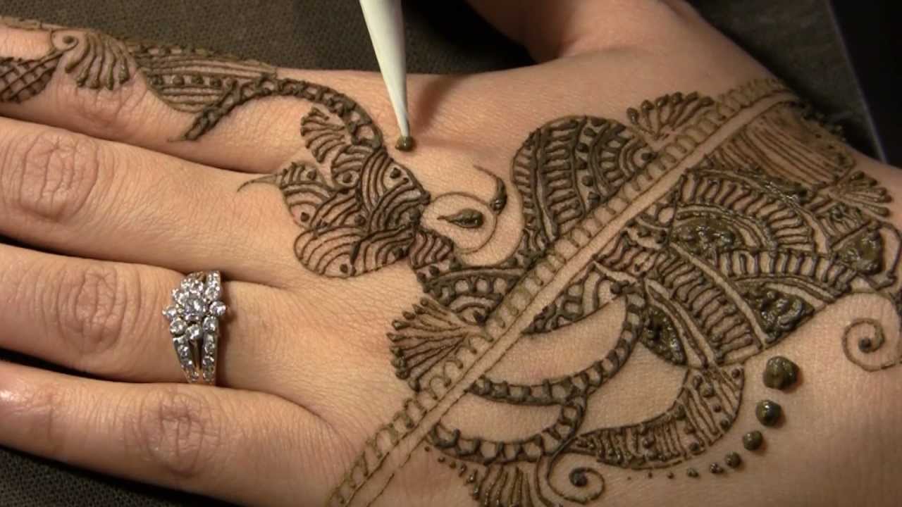Modern Indian Mehendi Henna  Style YouTube