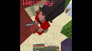 Ragebaiting Bridge Players #2 #shorts #minecraft #hoplite