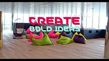 Take a tour through the Innovation Center of Merck KGaA Darmstadt, Germany