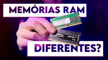 Posso colocar MEMÓRIAS RAM de marcas, modelos e tamanhos diferentes em um NOTEBOOK? #ishiiresponde