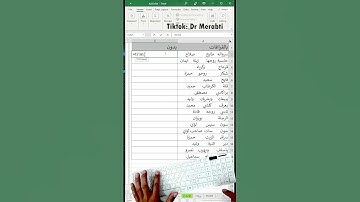 حذف الفراغات بين الكلمات على برنامج اكسل