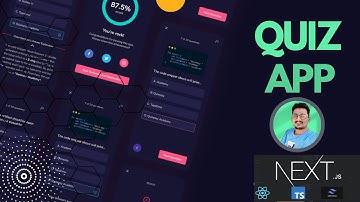 [NEXTJS] "Building a Quiz App from Scratch with NextJS" #nextjs #nextjsproject
