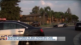 $1K reward offered for information on 2021 murder of Tyis Rush
