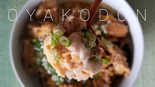 Comfort food at its finest - The perfect blend of savory chicken and fluffy eggs over rice!.