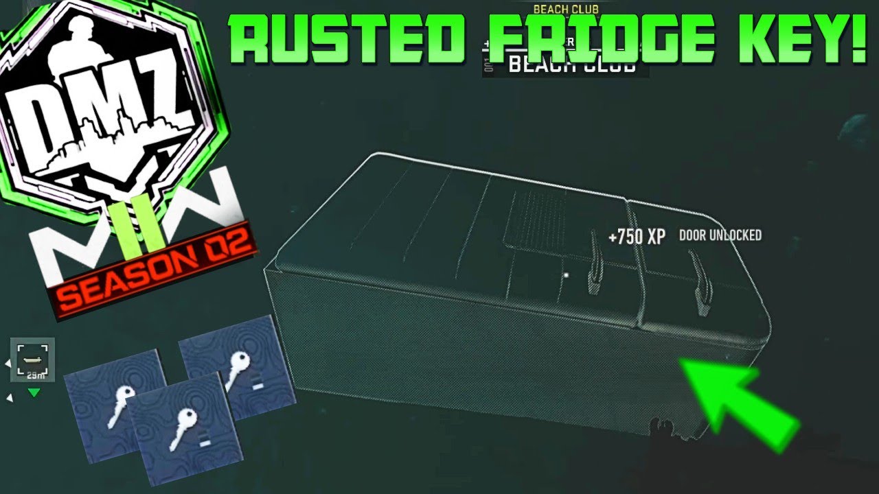 MW2 DMZ "RUSTED FRIDGE KEY" LOCATION! SEASON 2 ASHIKA ISLAND *NEW