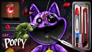 ASMR Poppy Playtime Ruined CatNap Doll Repair Work|Restoration Animation