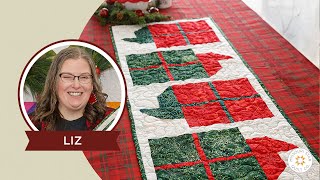 Celebrity Make a "Gifts of Love" Table Runner with Liz of Missouri Star (Video Tutorial) Wealth
