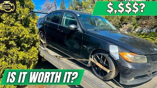 I bought the (CHEAPEST) BMW I could find….