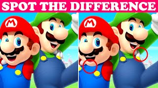Spot the Difference | Find the Differences | Super Mario Picture Puzzle Game