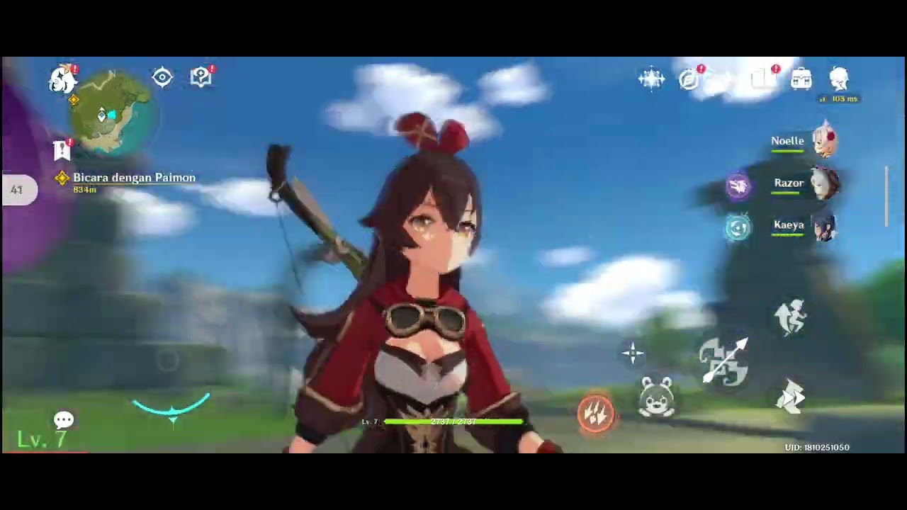 Infinix Hot 40 pro 12/256 genshin impact test Lowest - highest graphic