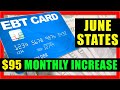 PANDEMIC EBT UPDATE: June SNAP Food Stamps, $95 for SNAP Recipients, PEBT, $35 WIC Increase & More