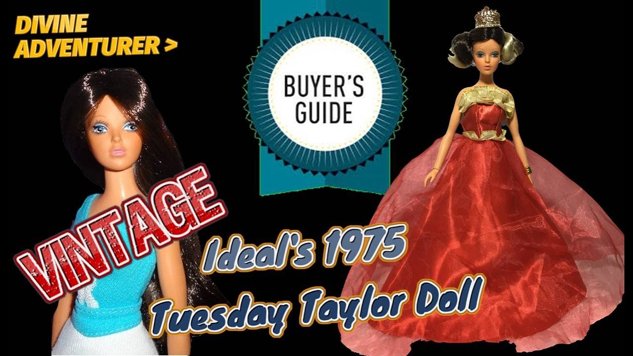 🧿DA Vintage Doll Ideal's 1975 Tuesday Taylor Doll 👩 YouTube