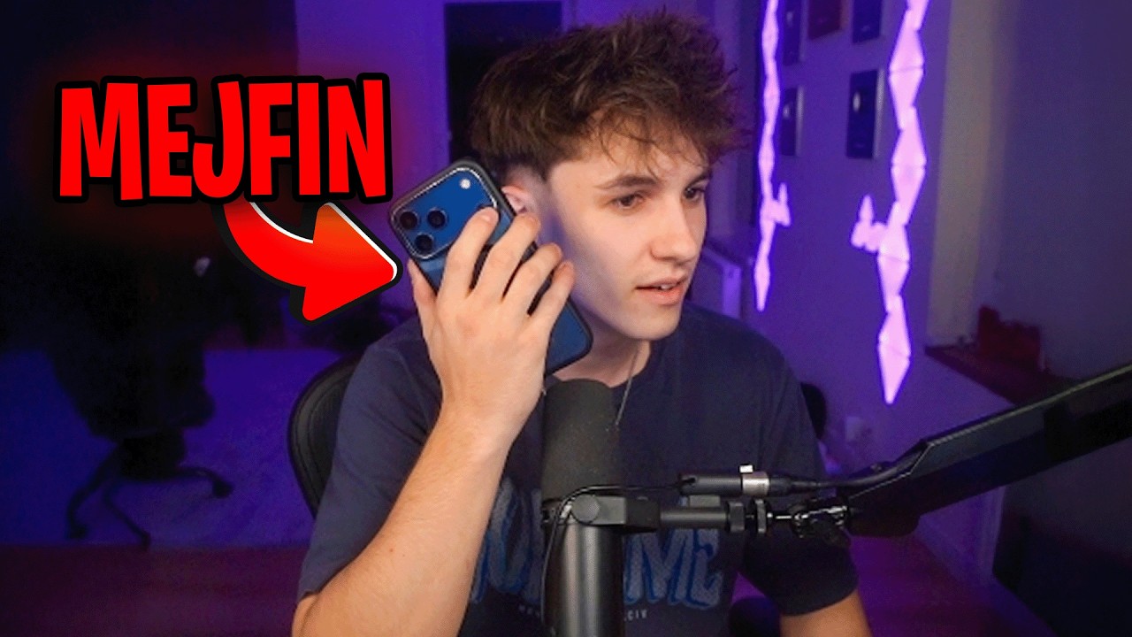 ZAVOLAL JSEM MEJFINOVI..