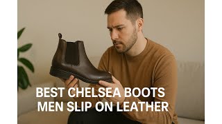 👢 Ferro Aldo Sterling Casual Chelsea Slip on Ankle Boots | Best Chelsea Boots Men Slip on Leather 👢