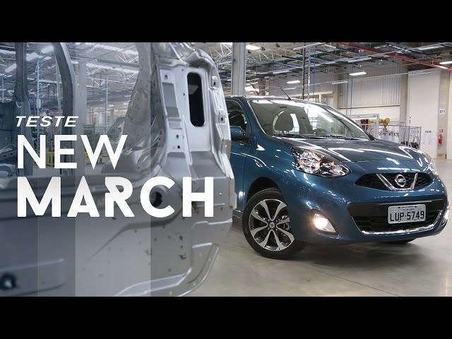 Video: Nissan New March 1.6 SL 2014 - Teste WebMotors