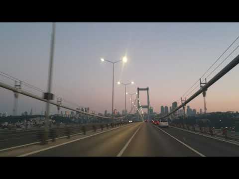 İstanbul Boğaziçi köprüsü geçişi