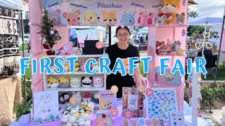 ✿ MY FIRST CRAFT FAIR ✿ How Much I Made At the Market