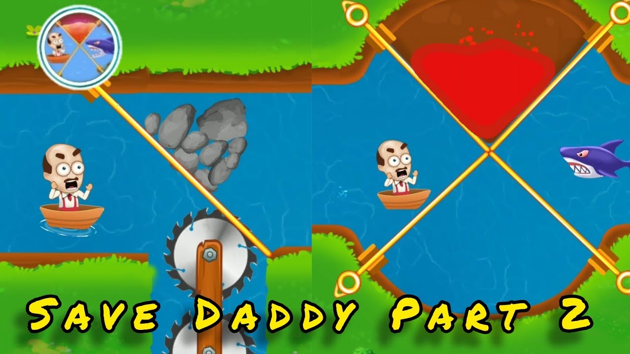 SAVE DADDY : PULL THE PIN GAME PLAY PART 2 - YouTube