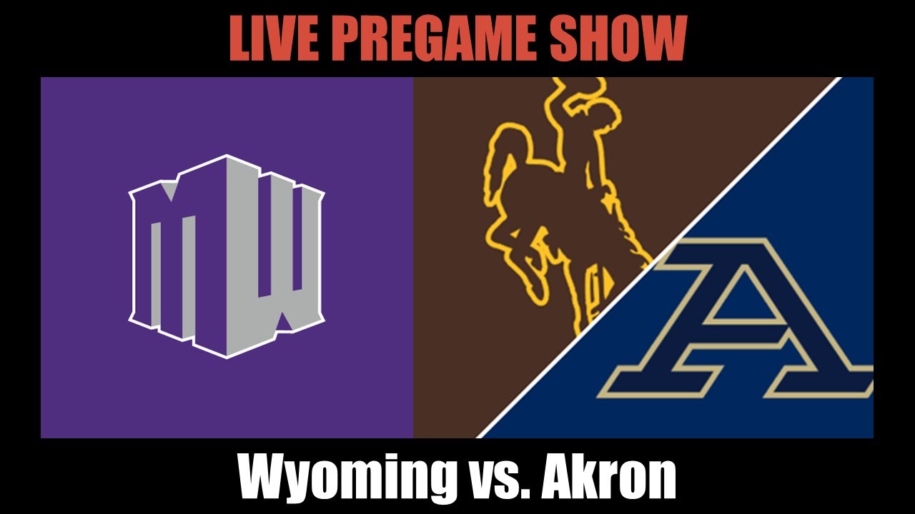 Wyoming Cowboys vs Akron Zips Week 1 Pregame Show - YouTube