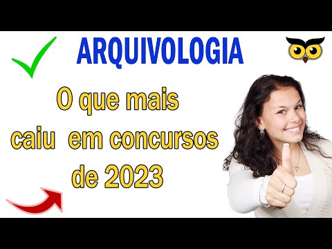 Levantamento de arquivologia - Questões de concursos 2023