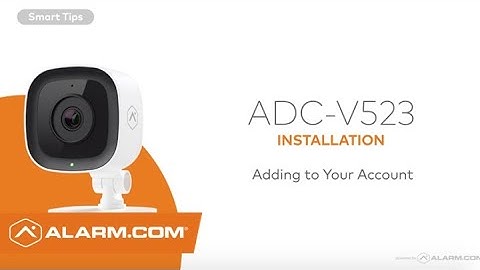 Add ADC V523 to Your Alarm com Account