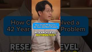 How ChatGPT Solved a 42 Year-Old Math Problem #tectaai #ai #chatgpt #math