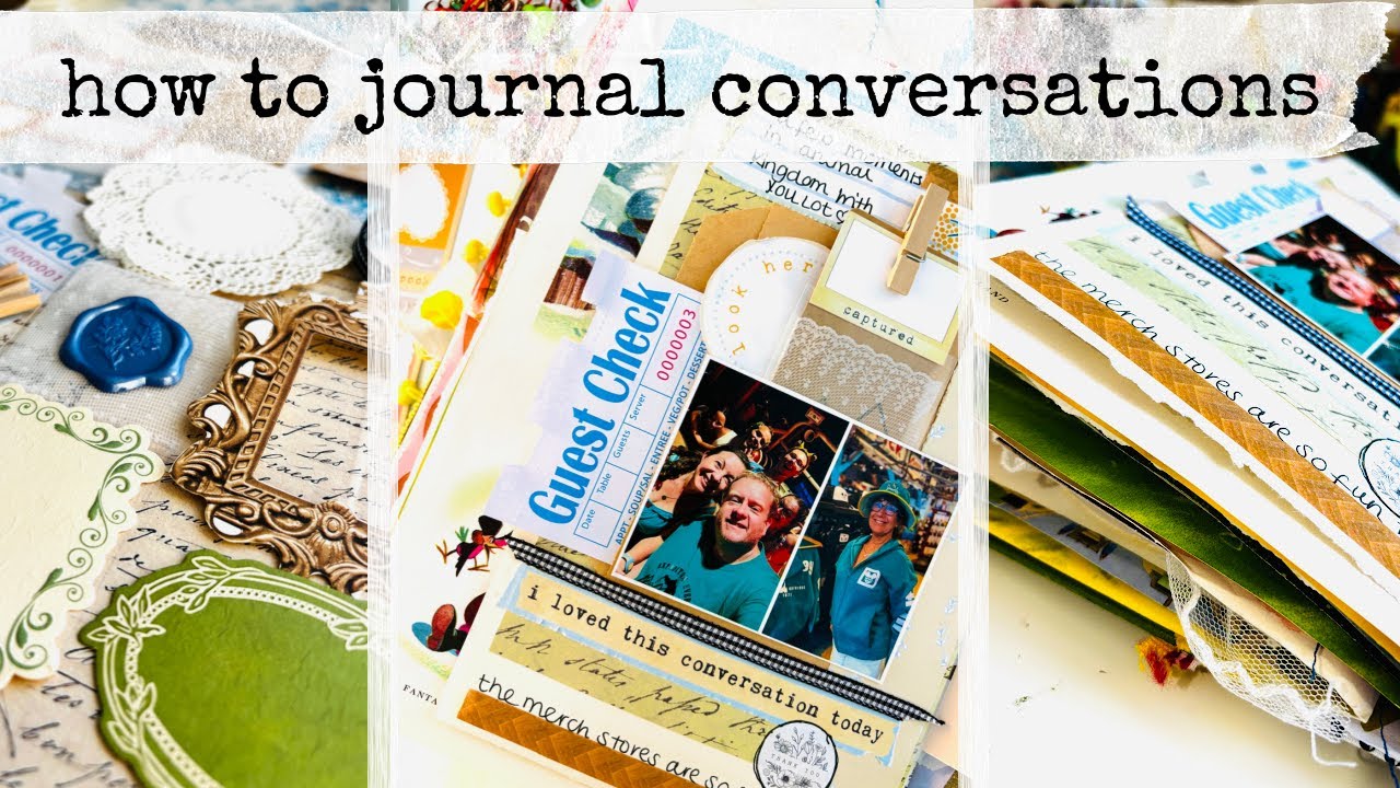 Как вести дневник разговоров | Дневник и беседы | Дневник из хлама