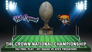 Hit Squad vs Apex Predators TX 14u Pool Play Highlights | DR7 The Crown National Championship
